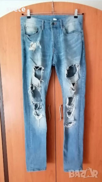 Дамски дънки накъсани Н&М, снимка 1