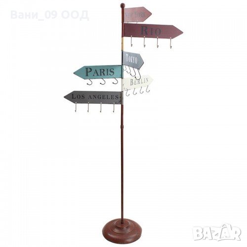 Метална закачалка "Посоки", снимка 1