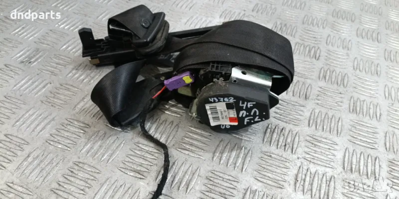 Предпазен колан Audi A6 4F 2006г.(преден ляв)	, снимка 1