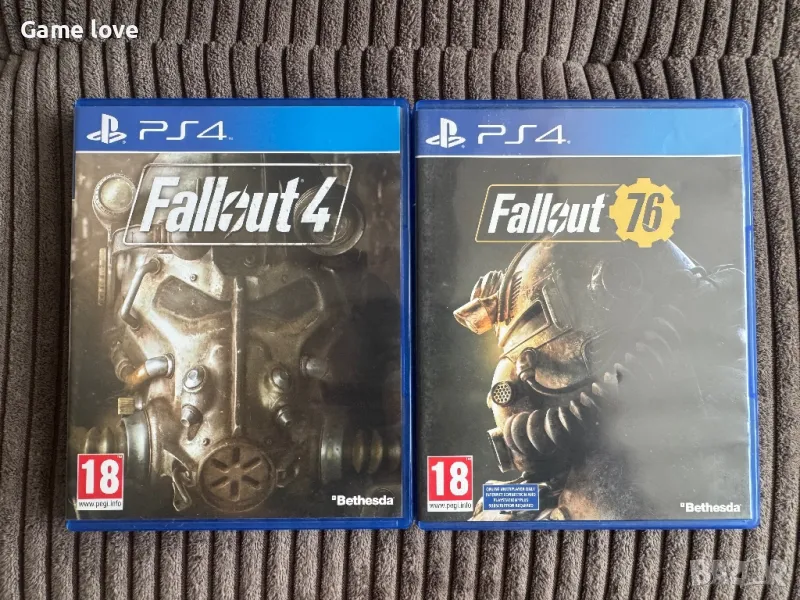 Fallout 4 u Fallout 76 ps4 PlayStation 4, снимка 1