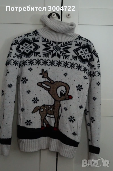 Коледен пуловер, снимка 1