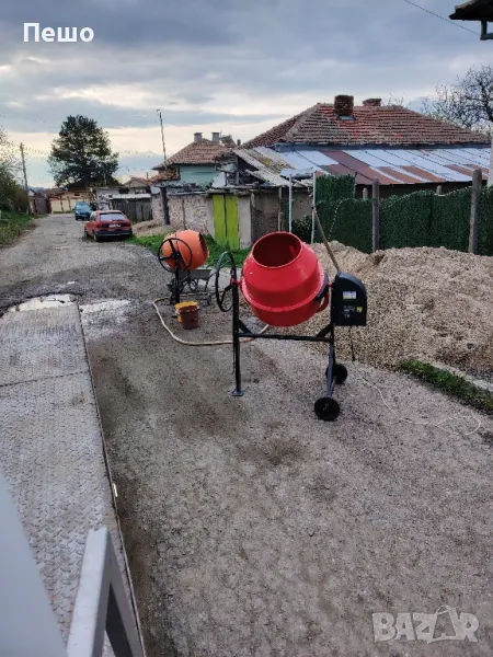 Бетонобъркачка под наем 200 литра, снимка 1