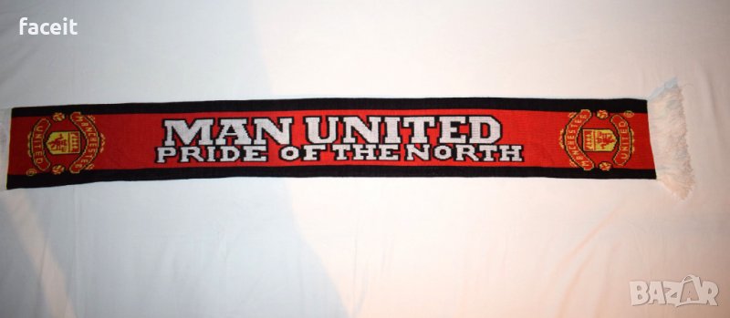 Manchester United - Old Trafford - Pride of the North - 100% ориг. шал / Манчестър Юнайтед, снимка 1