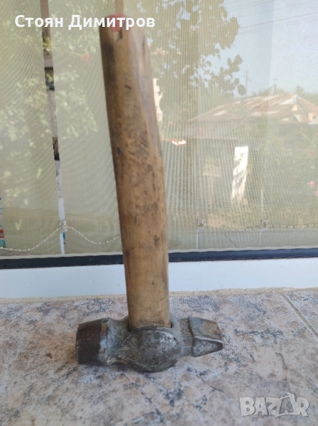 шведско мини чукче за тенекеджийство, тапицерство тежи 680гр, щемпел,номер, оригинал , снимка 1