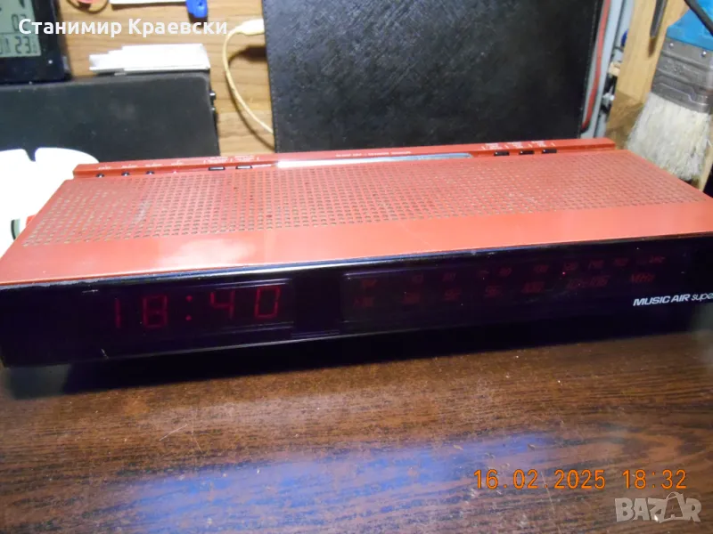 Music Air MRK-350 Alarm  Clock Radio - vintage 78, снимка 1