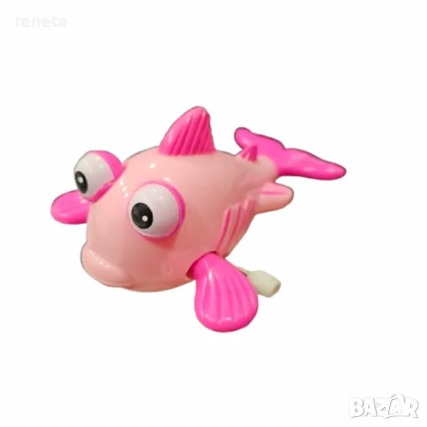 Играчка Риба, Тип Интерактивна, Пластмасова, Движеща се, Механична, 11 см, снимка 1