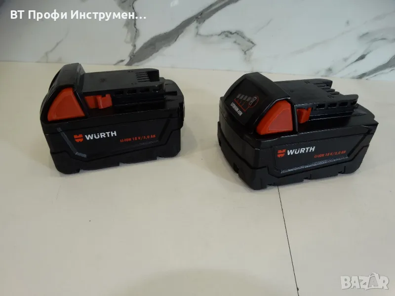 НОВО - Wurth LI-AS-18 V / 5.0 Ah - Литиево - йонна батерия, снимка 1