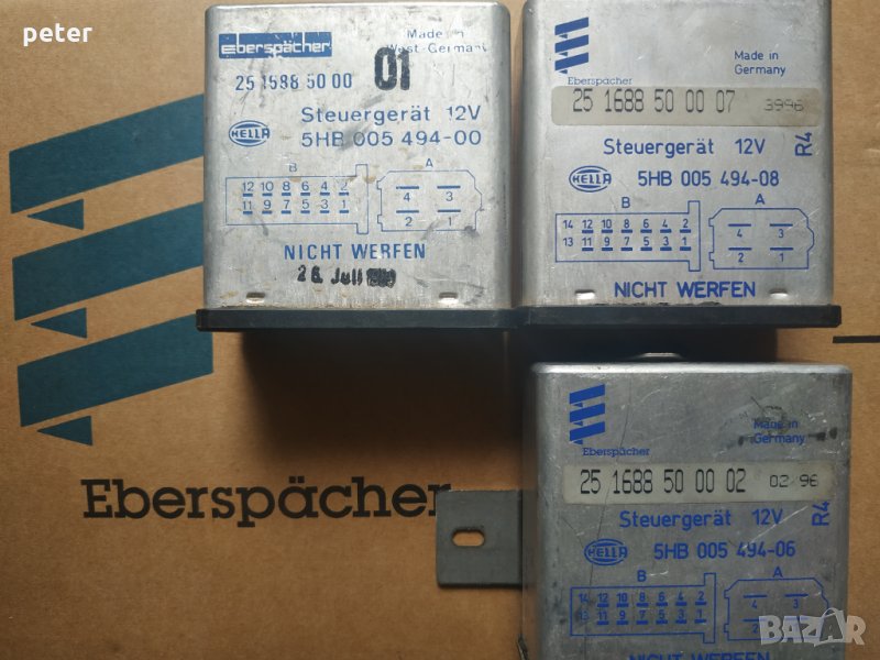 реле печки webasto eberspacher, снимка 1