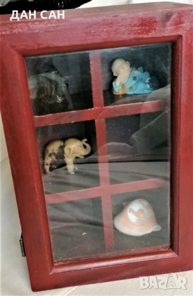 кутия дърво за експозиция съхранение на чай, колекция, снимка 1