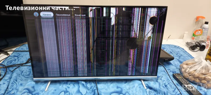 Tesla 32S635SHS със счупен екран RDL320HY(LD0-H0L) Rev.00 LC320DXJ(SH)(AC) A7K53G1 LA.017.22101650.0, снимка 1