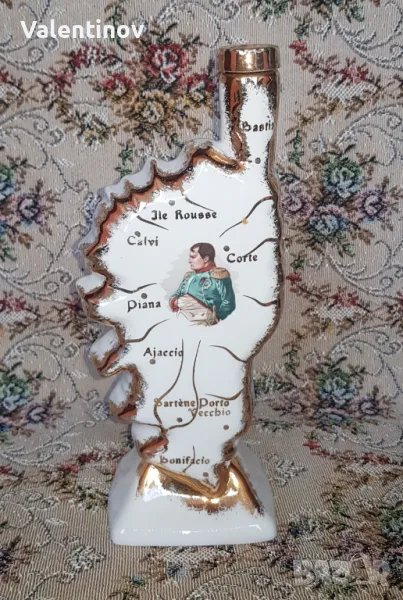 Старинна порцеланова бутилка- Наполеон- Франция , снимка 1