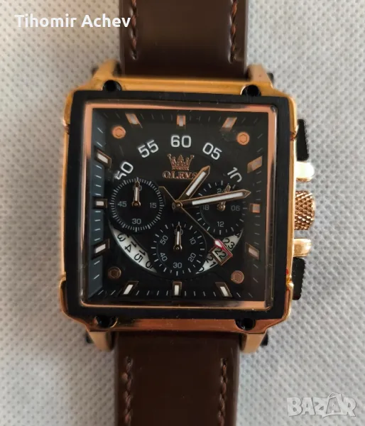 Ръчен мъжки часовник-елегантност и точност в едно., снимка 1