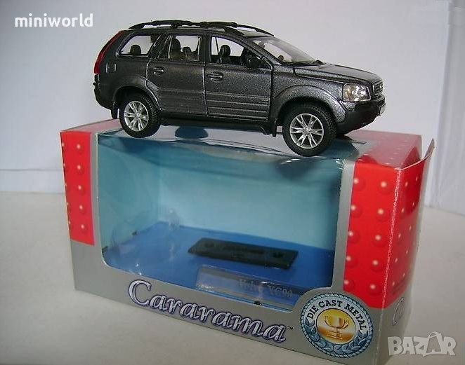 Volvo XC90 2002 - мащаб 1:43 на Cararama старо производство с отваряеми врати модела е нов в кутия, снимка 1