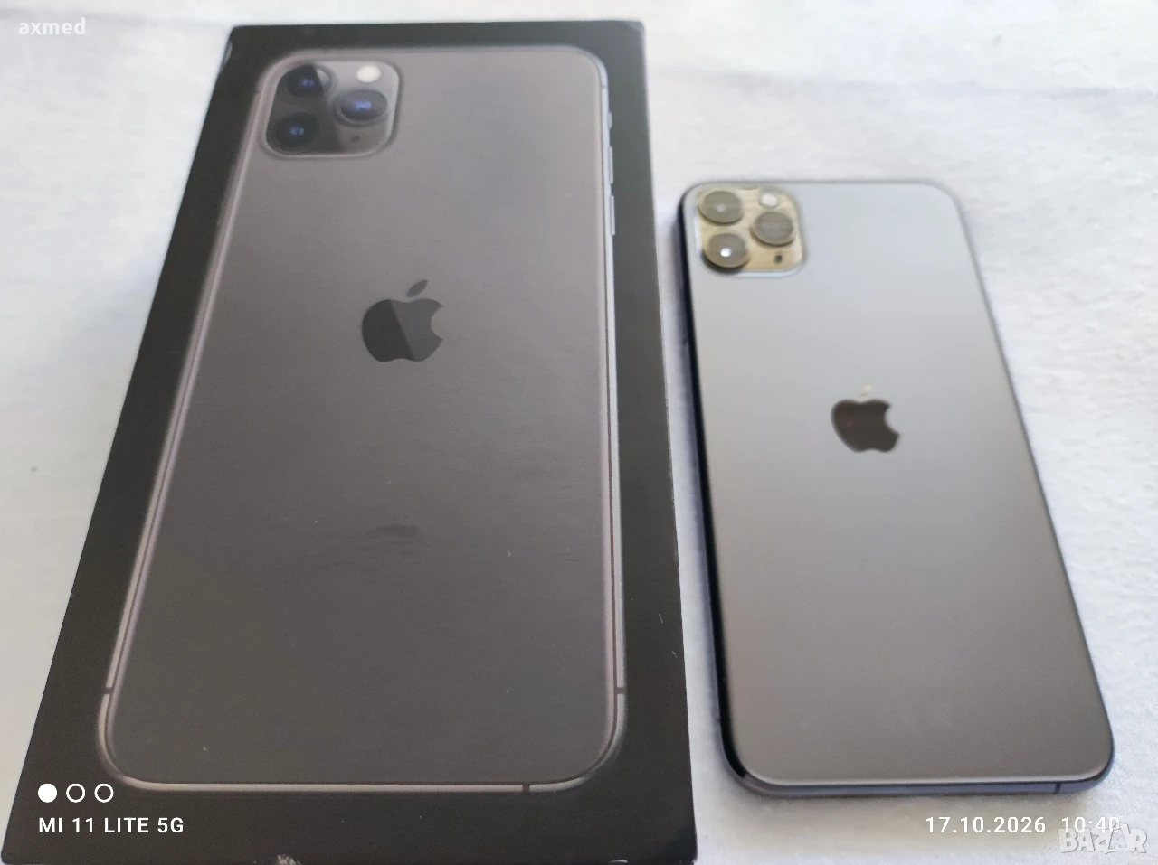 Iphone 11 Pro Max 64G 71% с докинг станция , снимка 1