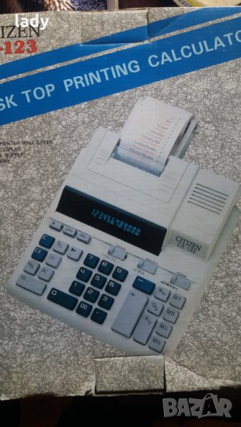 Работещ калкулатор "Sitizen" CX-123, снимка 1