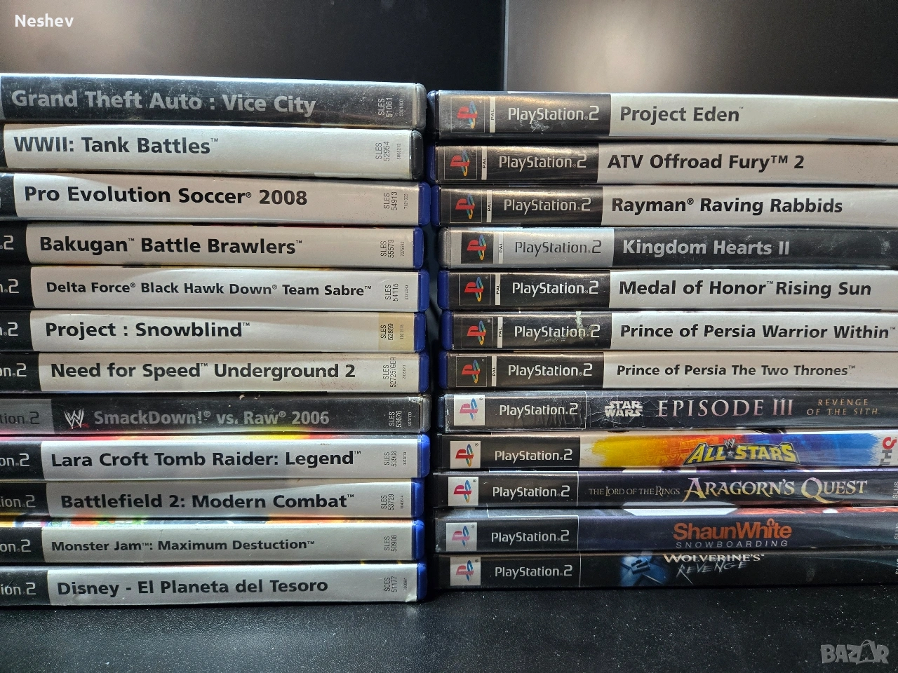 30 игри за ps2, снимка 1