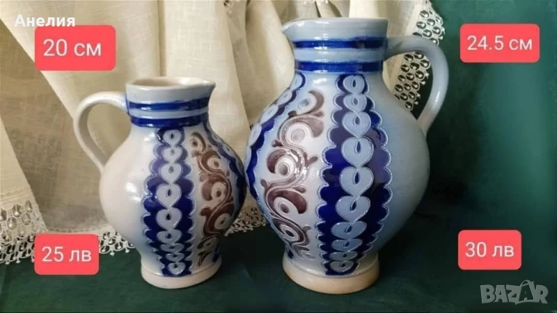 Делви разкош ръчно рисувани, снимка 1