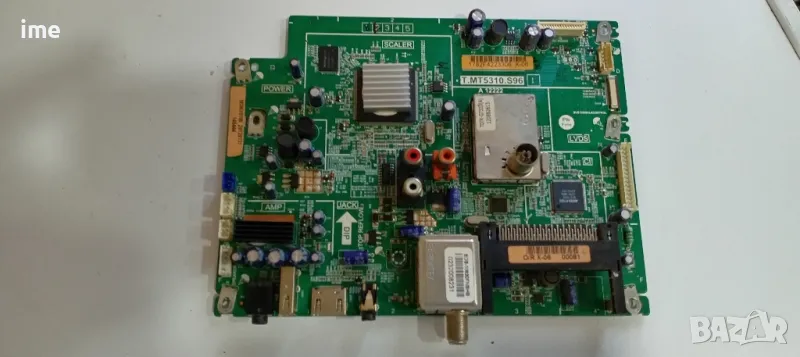 Main Board TP.MT5310.S96. Свален от Телевизор Orion TV24LB124S. Работещ СЪС СЧУПЕН ДИСПЛЕЙ., снимка 1