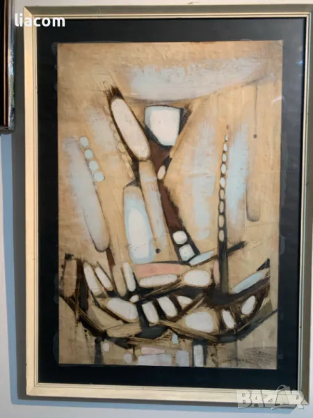 Иван Яхнаджиев смесена техника, снимка 1