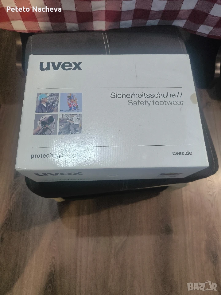 Работни обувки Uvex  44 , снимка 1