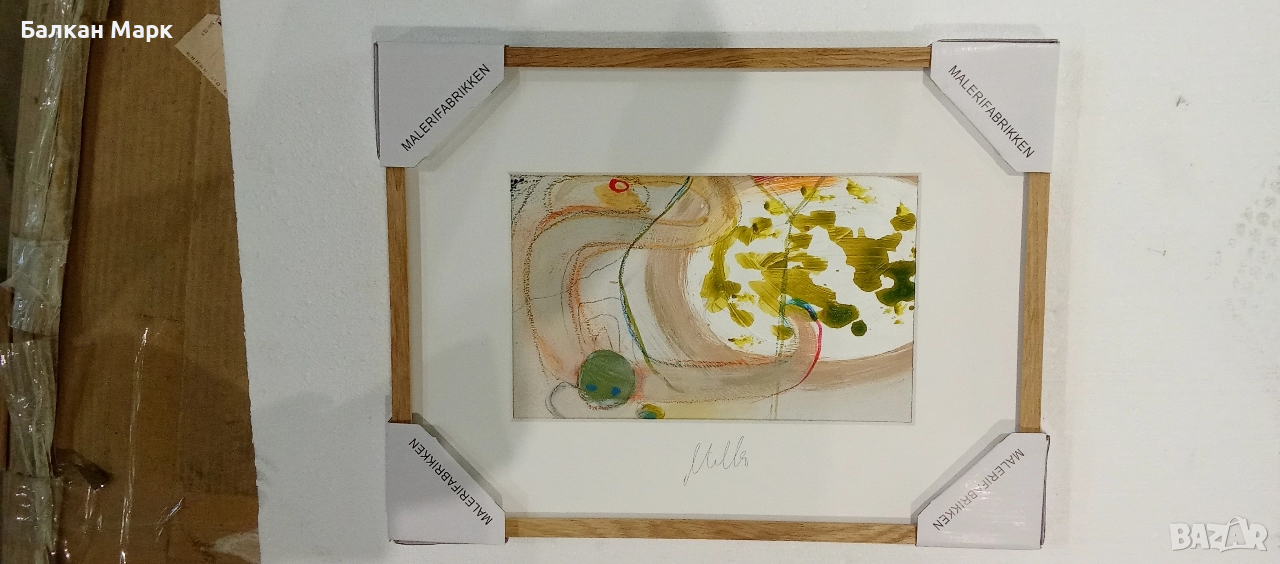 Продавам оригинална картина на “Milla” – Malerifabrikken, 41,5×31,5 см, снимка 1