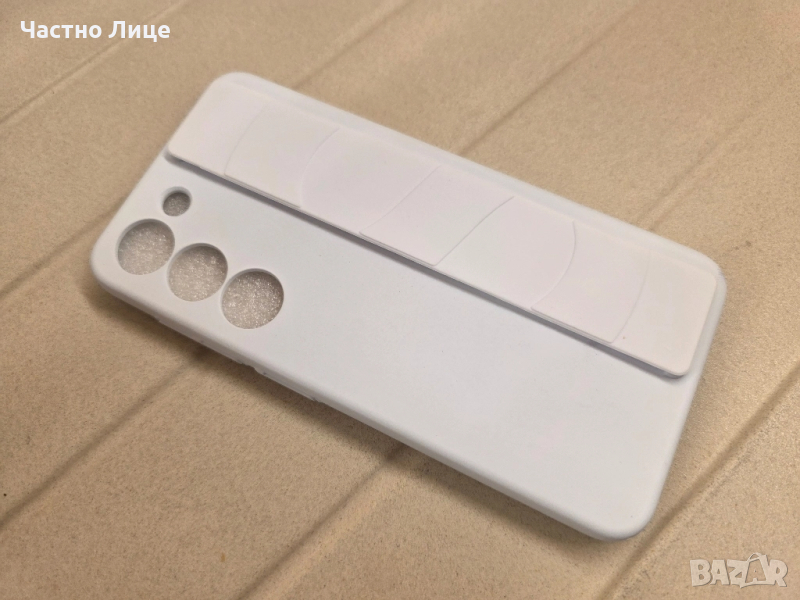 Силиконов калъф Samsung Silicone Grip Case за Galaxy S23, Бял, снимка 1