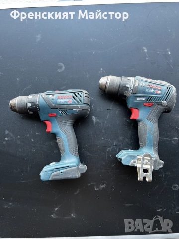 Професионални акумулаторни винтоверти Bosch Professional 18V - Само тела (Втора употреба), снимка 2 - Винтоверти - 56046158