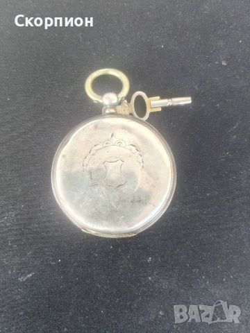 Швейцарски СРЕБЪРЕН джобен часовник - ПРОМОЦИЯ, снимка 7 - Джобни - 48835206