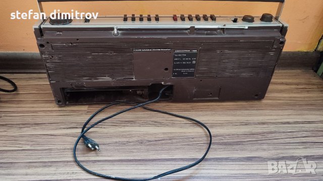 Siemens Club 775 радио рекордер boom box гето бластер, снимка 8 - Радиокасетофони, транзистори - 40609285