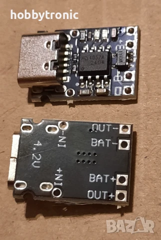 Зарядна платка за Li-Ion 1S батерия, снимка 2 - Друга електроника - 30988435