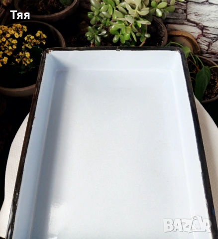 Голяма емайлирана тава , снимка 5 - Съдове за готвене - 54259364