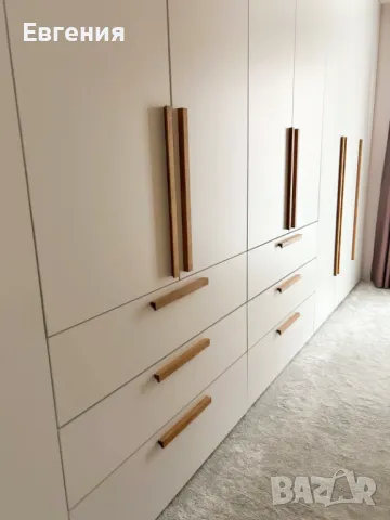 Дълги дръжки за гардероб от Дъб масив, снимка 2 - Гардероби - 46706471