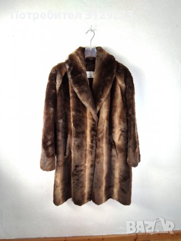 Comme du Vrai vintage fake fur coat 42, снимка 2 - Палта, манта - 38149423