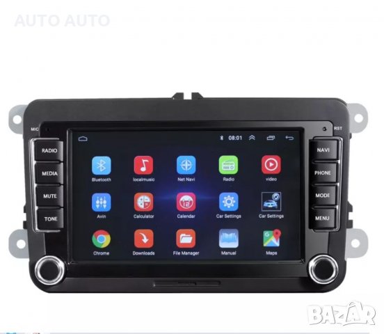 Навигация мултимедия за vw Passat golf tiguan sharan  skoda seat  android андроид + камера , снимка 3 - Аксесоари и консумативи - 36624712