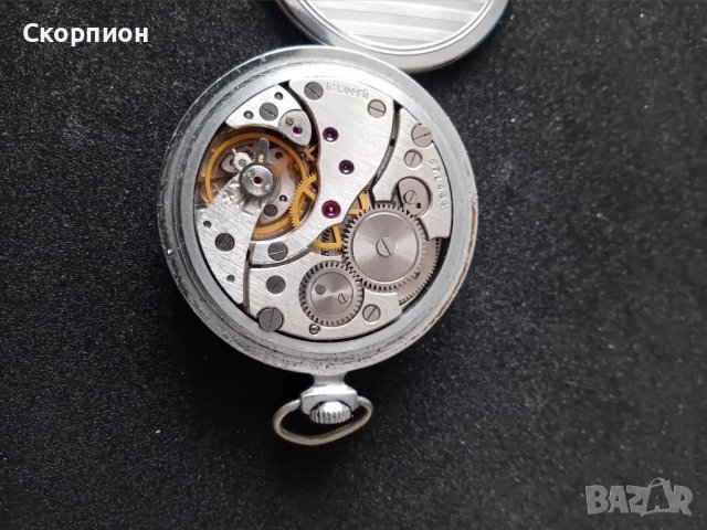 Джобен часовник - Молния - СССР - Рядък , снимка 11 - Джобни - 44117665