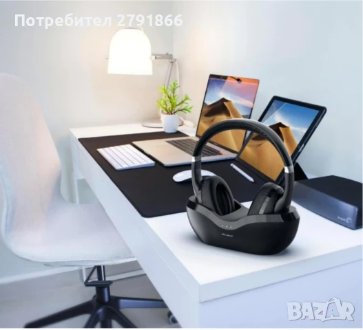 Meliconi - HP Flash Base Bluetooth 5.3 TV слушалки с база за зареждане, снимка 3 - Bluetooth слушалки - 50745984