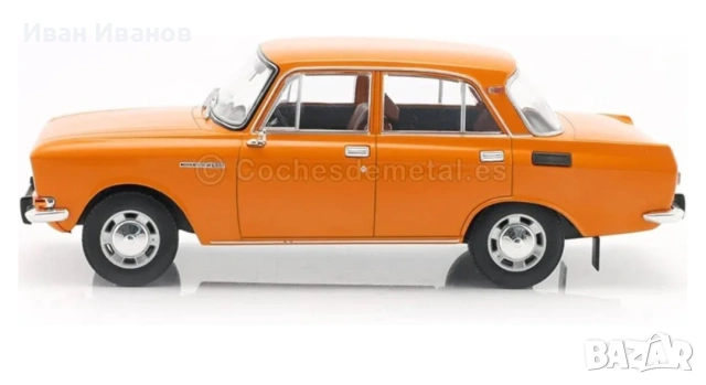 Москвич 2140 Moskvitch 412 1:24, снимка 4 - Колекции - 54058440