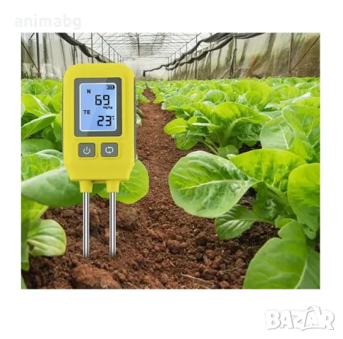 ANIMABG NPK Тестер за измерване хранителните вещества на почвата, снимка 8 - Друга електроника - 49006992