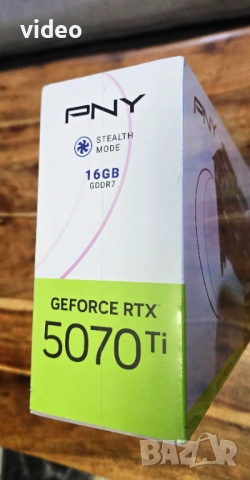 🔥 PNY GeForce RTX 5070 Ti 16GB GDDR7 – НОВА, В НАЛИЧНОСТ! 🔥, снимка 3 - Видеокарти - 54068045
