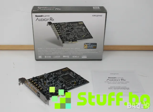 Звукова карта Creative Sound Blaster Audigy RX, снимка 2 - Други - 49207820