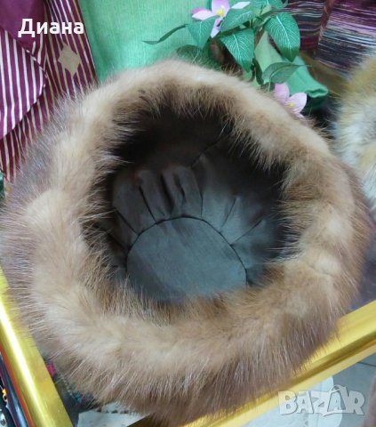 Дамски шапки от норка и лисица., снимка 7 - Шапки - 34912881