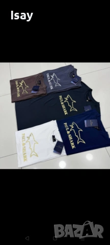 Мъжка тениска Паул Шарк нов модел , снимка 2 - Тениски - 54321888