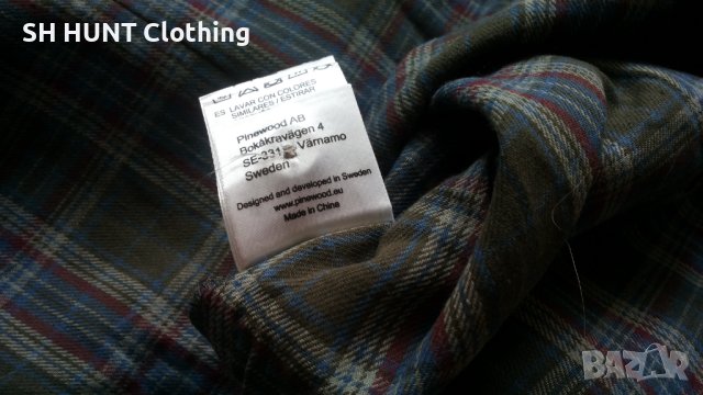 PINEWOOD 9327 FELICIA FLANNEL SHIRT W'S размер XL за лов риболов дамска риза - 327, снимка 17 - Ризи - 42225985