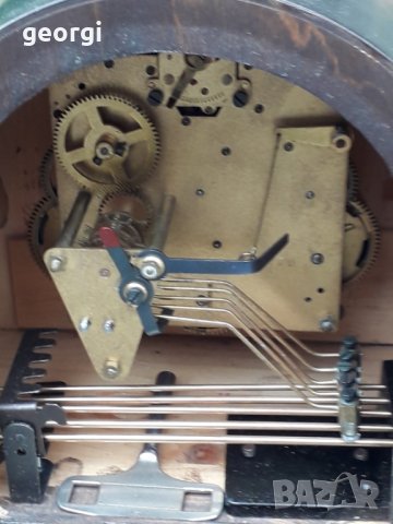 Ретро механичен каминен часовник , снимка 12 - Антикварни и старинни предмети - 31297311