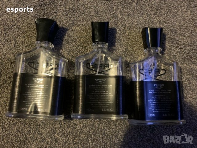 Празна бутилка от нишов мъжки парфюм Creed Aventus много запазена, снимка 3 - Мъжки парфюми - 29591325