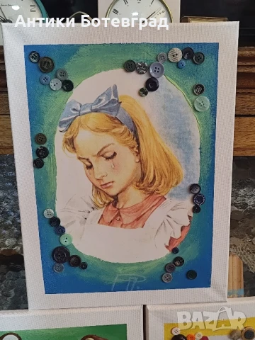 Авторски картини с детски мотиви , снимка 4 - Картини - 50531120