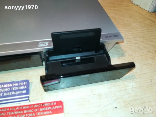 PANASONIC SA-BTT880 BLU-RAY DVD USB HDMI RECEIVER 2212211641, снимка 4 - Плейъри, домашно кино, прожектори - 35220199