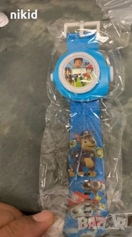 3D детски часовник прожектор с Пес Патрул Paw Patrol Райдър и кучета, снимка 2 - Детски - 27815288