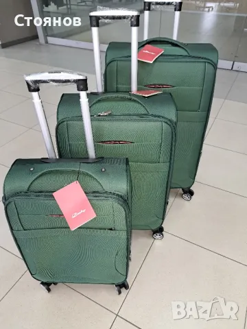 Нови текстилни куфари- супер цени, снимка 3 - Куфари - 50408480