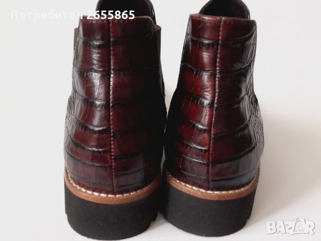 GABOR кожени боти р.41, снимка 4 - Дамски боти - 33975160
